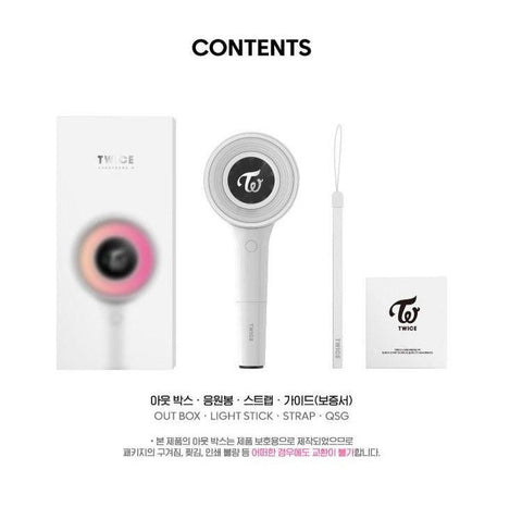 TWICE Official Light Stick CandyBong Infinity ∞ - KPOP ONLINE STORE USA