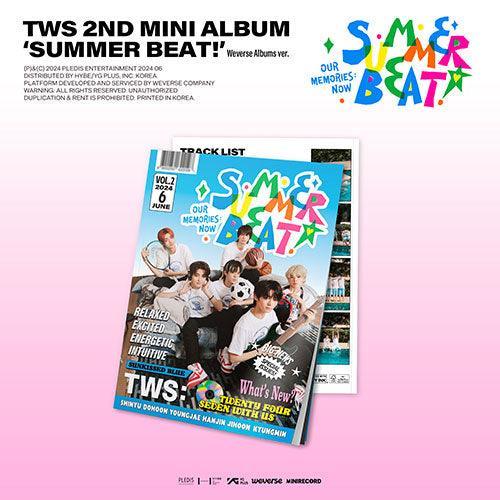 TWS 2nd Mini Album - Summer Beat! (Weverse Albums ver.) - KPOP ONLINE STORE USA