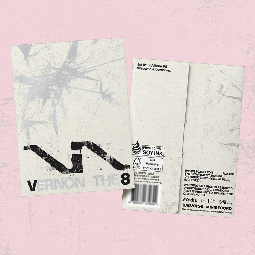 V8 (SEVENTEEN) 1st Mini Album - V8 (Weverse Albums ver.) - KPOP ONLINE STORE USA
