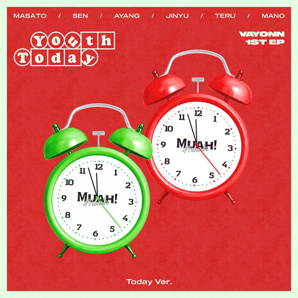 VAYONN 1ST EP ALBUM - Youth Today (Today Ver.) - KPOP ONLINE STORE USA