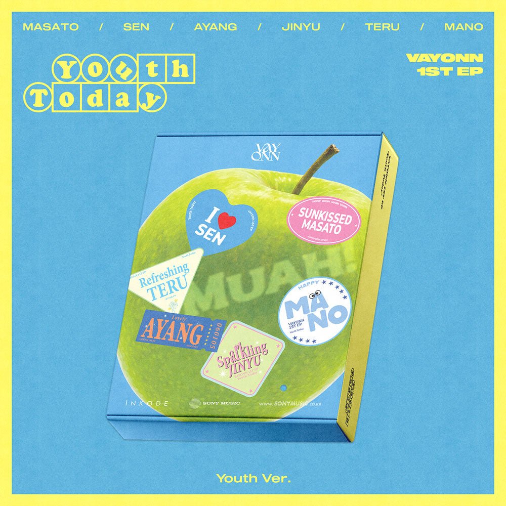 VAYONN 1ST EP ALBUM - Youth Today (Youth Ver.) - KPOP ONLINE STORE USA