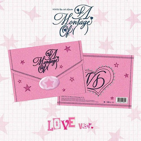 VIVIZ 1st Album - A Montage of () (QR ver.) (LOVE ver.) - KPOP ONLINE STORE USA