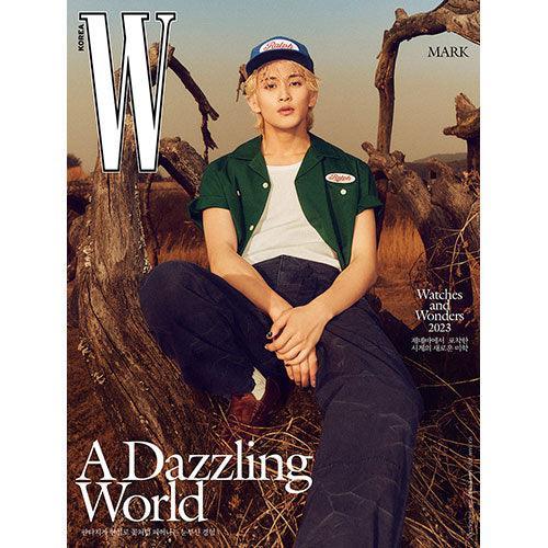 W KOREA 2023.05 - NCT MARK COVER - KPOP ONLINE STORE USA