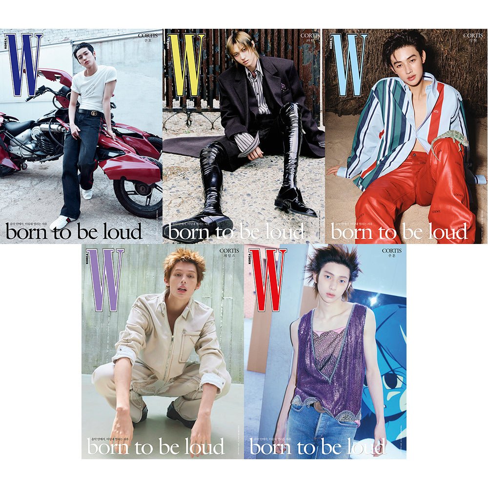 W KOREA 2026 Vol. 6 - CORTIS Cover - KPOP ONLINE STORE USA