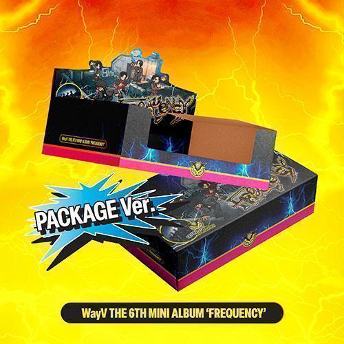 WayV (NCT) 6th Mini Album - FREQUENCY (Package Ver.) - KPOP ONLINE STORE USA