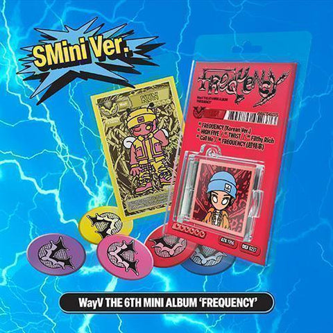 WayV (NCT) 6th Mini Album - FREQUENCY (SMini Ver.) - KPOP ONLINE STORE USA