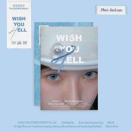 Wendy (Red Velvet) 2nd Mini Album - Wish You Hell (Photo Book Ver.) - KPOP ONLINE STORE USA