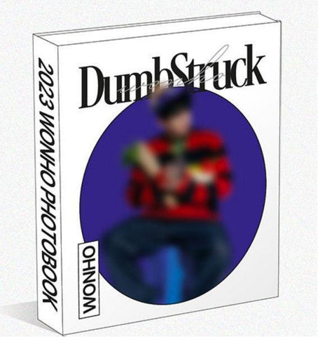 WONHO - 2023 Photobook - DUMBSTRUCK - KPOP ONLINE STORE USA