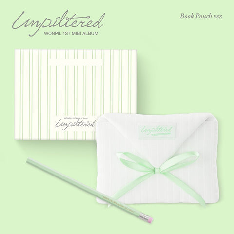 Wonpil 1st Mini Album - Unpiltered (Book Pouch ver.) - KPOP ONLINE STORE USA