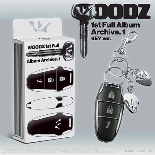 WOODZ 1st Full Album - Archive. 1 (Key Ver.) - KPOP ONLINE STORE USA
