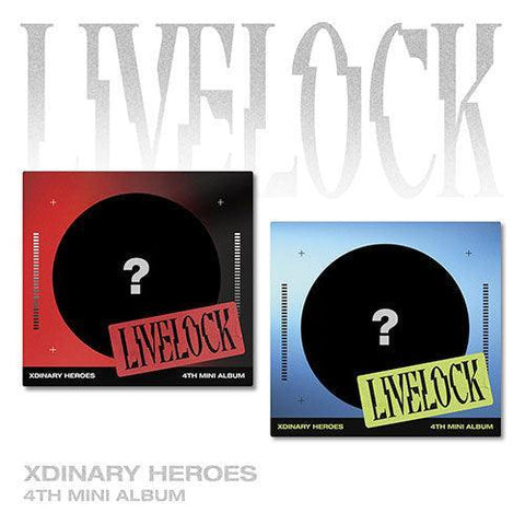 Xdinary-Heroes 4th Mini Album - Livelock (Digipack Ver.) - KPOP ONLINE STORE USA