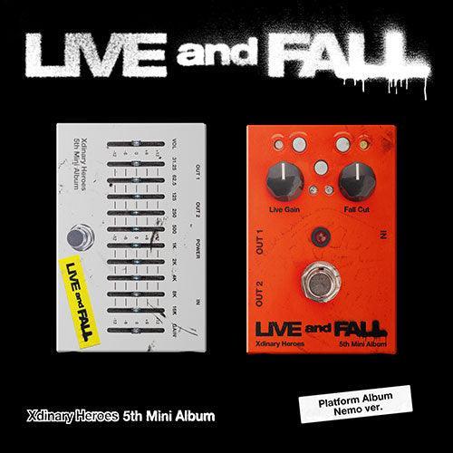 Xdinary - Heroes 5th Mini Album - LIVE and FALL (Platform/Nemo Ver.) - KPOP ONLINE STORE USA