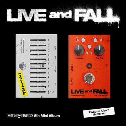 Xdinary - Heroes 5th Mini Album - LIVE and FALL (Platform/Nemo Ver.) - KPOP ONLINE STORE USA