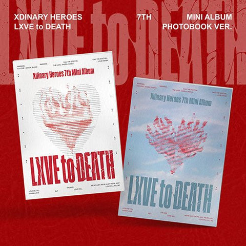 Xdinary - Heroes 7th Mini Album - LXVE to DEATH (Photobook ver) - KPOP ONLINE STORE USA