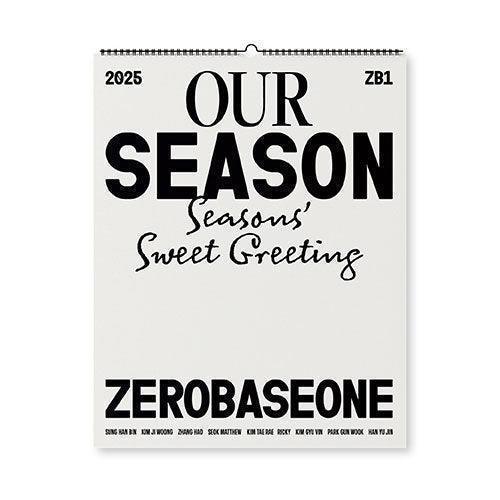 ZEROBASEONE - 2025 Wall Calendar [OUR Season] - KPOP ONLINE STORE USA