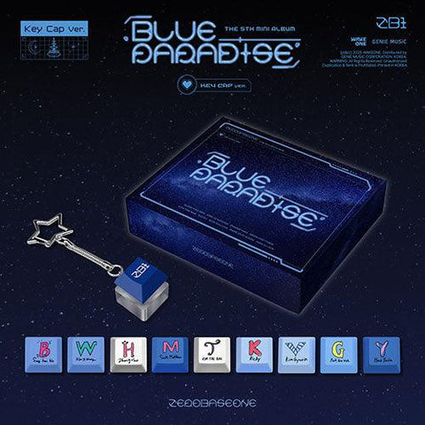 ZEROBASEONE 5th Mini Album - BLUE PARADISE (Key Cap Ver.) - KPOP ONLINE STORE USA